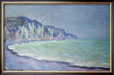 Cliffs At Pourville by Claude Monet Pricing Limited Edition Print image