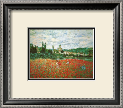 Field Of Poppies At Giverny by Claude Monet Pricing Limited Edition Print image