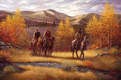 Fall Riders by Joe Sambataro Pricing Limited Edition Print image