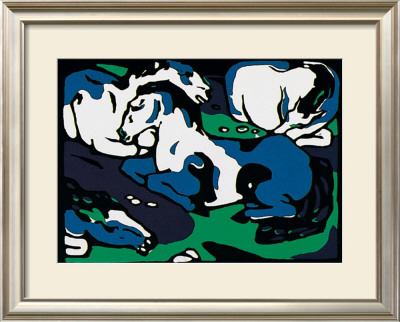 Horses by Franz Marc Pricing Limited Edition Print image