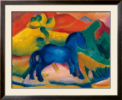 Blue Horses by Franz Marc Pricing Limited Edition Print image