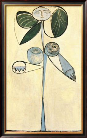 Woman/Flower, 1946 by Pablo Picasso Pricing Limited Edition Print image