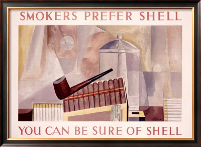 Smokers Prefer Shell by Charles Shaw Pricing Limited Edition Print image