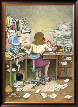 The Secretary by Gary Patterson Pricing Limited Edition Print image