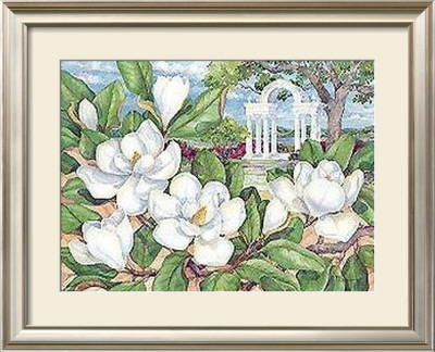 Magnolia Gazebos by Paul Brent Pricing Limited Edition Print image