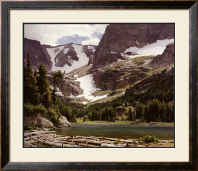 Mountain Lake by Clyde Aspevig Pricing Limited Edition Print image