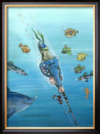 Deep Sea Fishing by Gary Patterson Pricing Limited Edition Print image