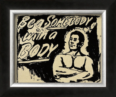 Be A Somebody With A Body, C.1985 by Andy Warhol Pricing Limited Edition Print image