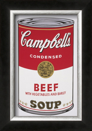 Campbell's Soup I: Beef, C.1968 by Andy Warhol Pricing Limited Edition Print image