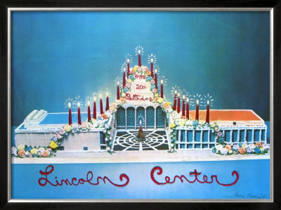 20Th Anniversary Of Lincoln Center 1979 by Larry Rivers Pricing Limited Edition Print image