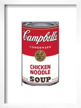 Campbell's Soup I: Chicken Noodle, C.1968 by Andy Warhol Pricing Limited Edition Print image