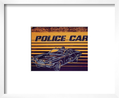 Police Car, C.1983 by Andy Warhol Pricing Limited Edition Print image
