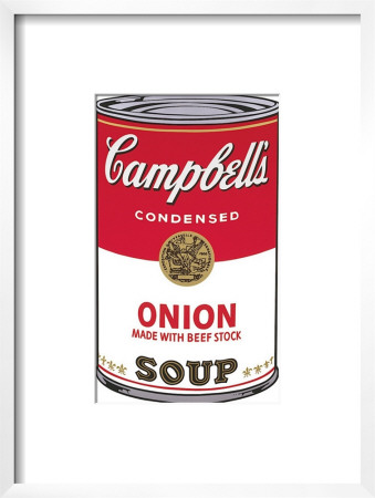 Campbell's Soup I: Onion, C.1968 by Andy Warhol Pricing Limited Edition Print image