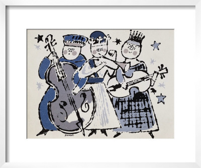 Angel, C.1957 (Three Spirits Playing) by Andy Warhol Pricing Limited Edition Print image
