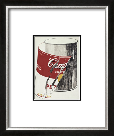 Big Torn Campbell's Soup Can, C.1962 (Pepper Pot) by Andy Warhol Pricing Limited Edition Print image