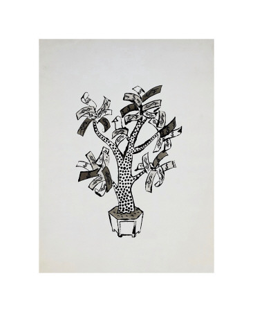 Money Tree, C.1957 by Andy Warhol Pricing Limited Edition Print image