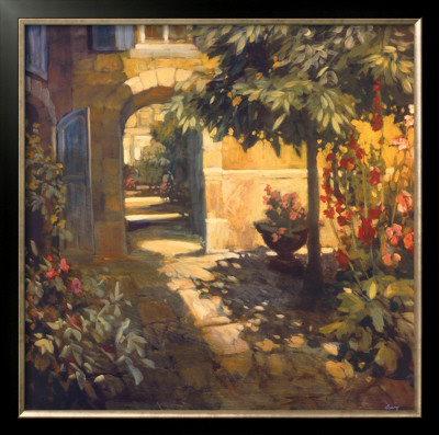 Courtyard In Provence by Philip Craig Pricing Limited Edition Print image