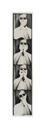 Self-Portrait, C.1963 (Photobooth Pictures) by Andy Warhol Pricing Limited Edition Print image