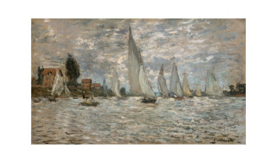 The Regatta At Argenteuil, 1874 by Claude Monet Pricing Limited Edition Print image