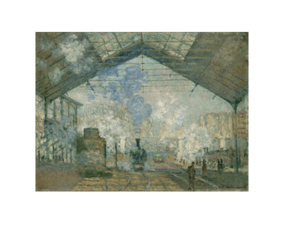The Gare Saint-Lazare, 1877 by Claude Monet Pricing Limited Edition Print image