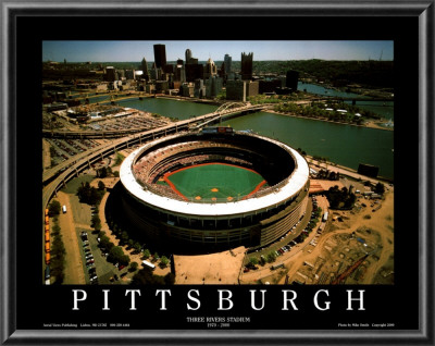 Pittsburgh - Three Rivers Stadium Final Season by Mike Smith Pricing Limited Edition Print image