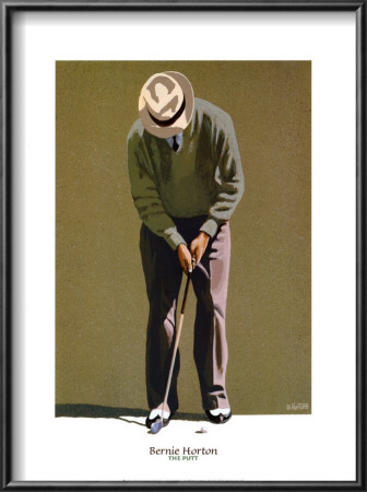 Putt by Bernie Horton Pricing Limited Edition Print image