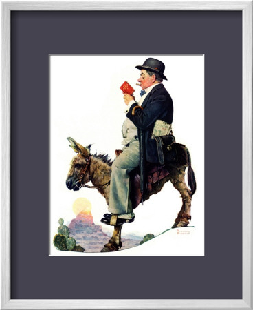 Prospector, July 13,1929 by Norman Rockwell Pricing Limited Edition Print image