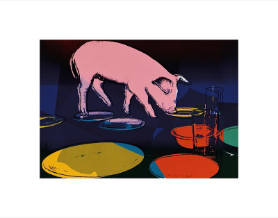 Fiesta Pig, C.1979 by Andy Warhol Pricing Limited Edition Print image