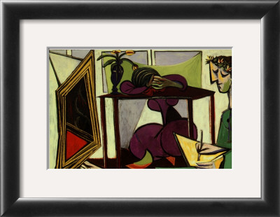Interior With A Girl Drawing by Pablo Picasso Pricing Limited Edition Print image