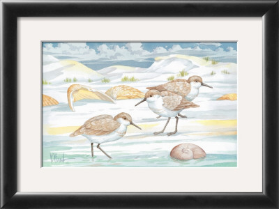 Shell Island Sandpipers by Paul Brent Pricing Limited Edition Print image