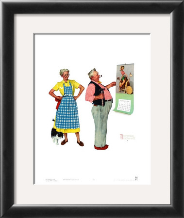 New Year Look by Norman Rockwell Pricing Limited Edition Print image