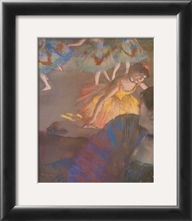 Ballerina And Lady With Fan by Edgar Degas Pricing Limited Edition Print image
