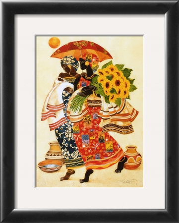 Sunflowers by Keith Mallett Pricing Limited Edition Print image