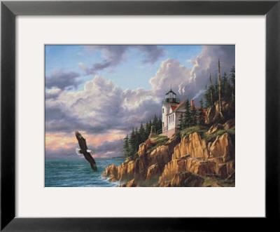 Bass Harbor Head Lighthouse by Rudi Reichardt Pricing Limited Edition Print image