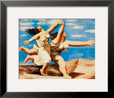 Women Running On The Beach, C.1922 by Pablo Picasso Pricing Limited Edition Print image