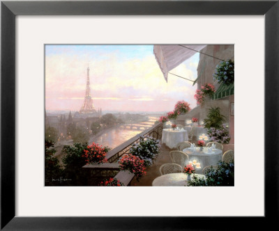 Dinner On The Terrace by Christa Kieffer Pricing Limited Edition Print image