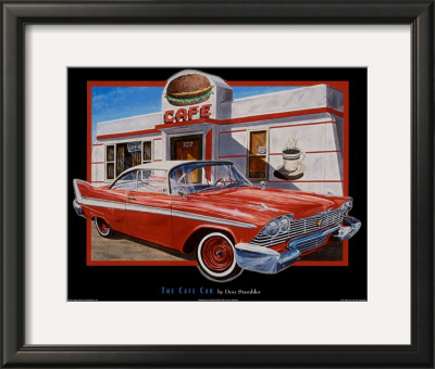 The Cafe Car by Don Stambler Pricing Limited Edition Print image