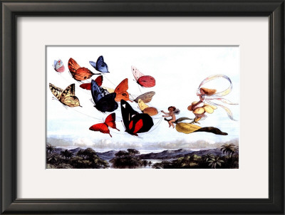 Butterfly Chariot by Richard Doyle Pricing Limited Edition Print image