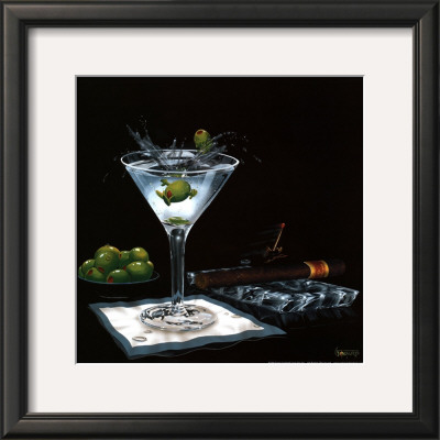 Olive Party Ii by Michael Godard Pricing Limited Edition Print image