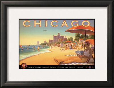 Chicago And Southern Air by Kerne Erickson Pricing Limited Edition Print image