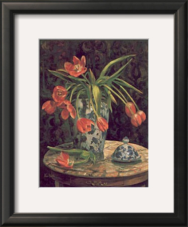 Still Life With Tulips by Van Martin Pricing Limited Edition Print image