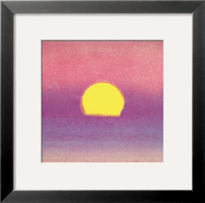 Sunset, C.1972 40/40 (Lavender) by Andy Warhol Pricing Limited Edition Print image