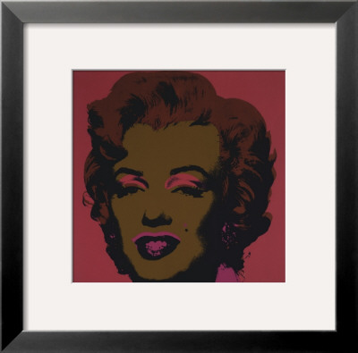 Marilyn Monroe (Marilyn), C.1967 (On Salmon) by Andy Warhol Pricing Limited Edition Print image