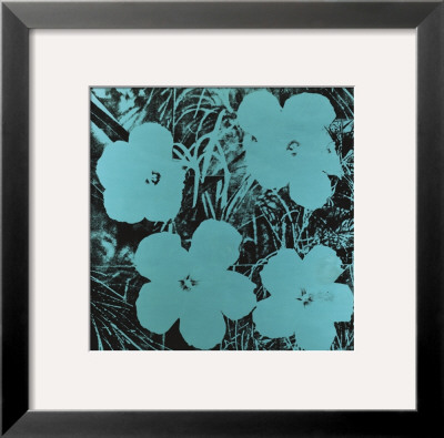 Flowers (Blue), C.1967 by Andy Warhol Pricing Limited Edition Print image