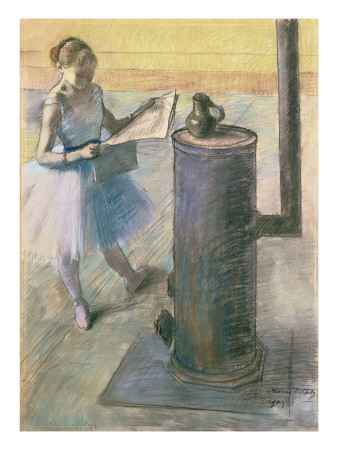 Dancer Resting, C.1880 by Edgar Degas Pricing Limited Edition Print image