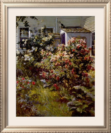 Backyard Garden by Abbott Fuller Graves Pricing Limited Edition Print image