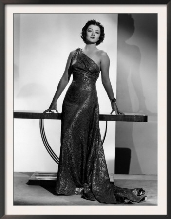 Myrna Loy, 1936 by Clarence Sinclair Bull Pricing Limited Edition Print image