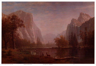 Lake In Yosemite Valley by Albert Bierstadt Pricing Limited Edition Print image
