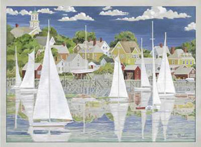 Captain's Harbor by Paul Brent Pricing Limited Edition Print image