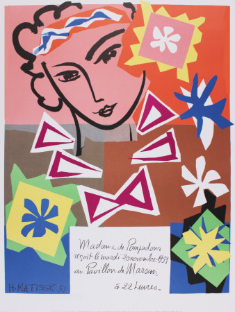 Madame De Pompadour by Henri Matisse Pricing Limited Edition Print image